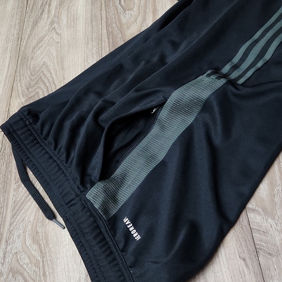 Adidas Primegreen Aeroready Pants Zip Legs & Side Slit Pockets Drawstring Waist - Picture 4 of 16